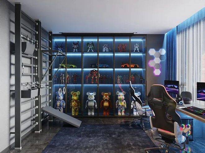 了！！两种设计我果断选了第一种太爽了pg模拟器试玩我终于有自己的电竞房(图2)